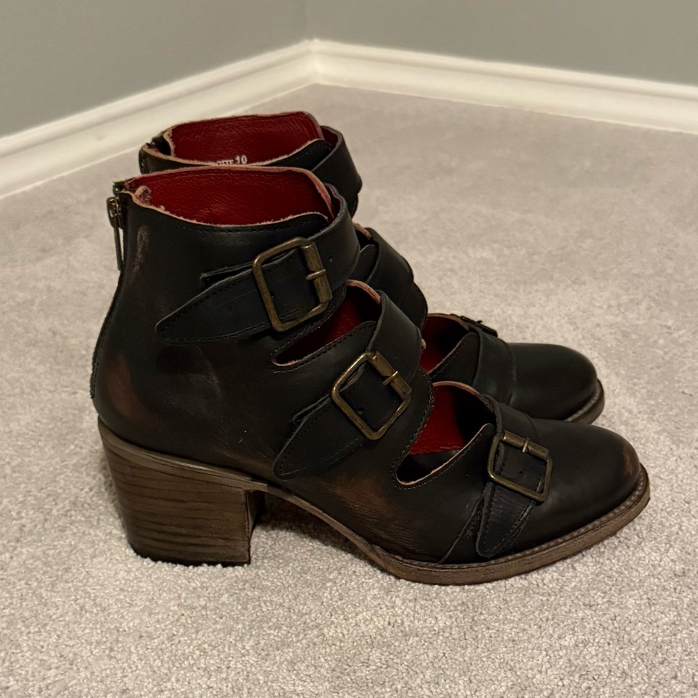 NIB Freebird Charlotte Boots Black Size 10 - Picture 4 of 10
